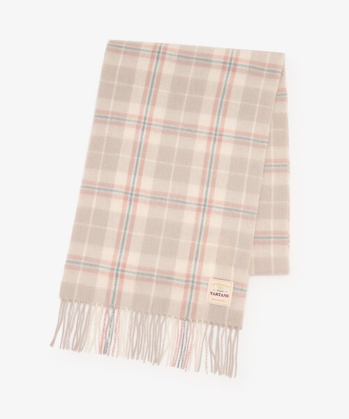 Afternoon Tea(アフタヌーンティー)の「タータンチェック柄マフラー/Afternoon Tea Original Tartans(マフラー・レディース・ベージュ/グリーン/レッド/ブルー・ONE SIZE)」の2枚目の写真