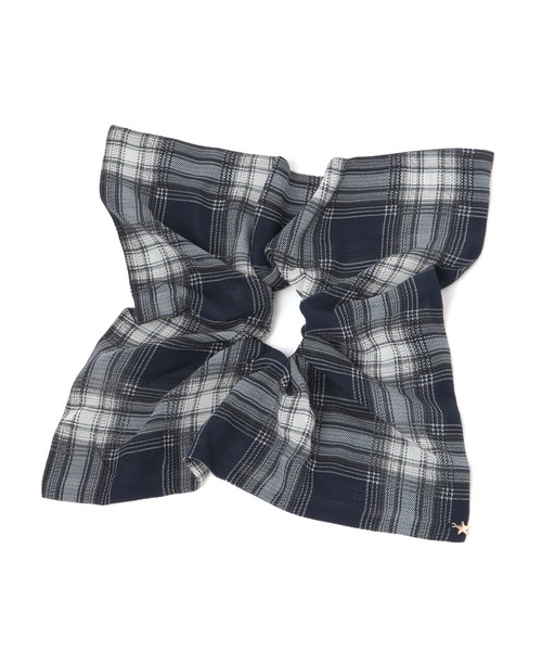 Elura（エルーラ）の「チェックシュシュ/608961（シュシュ・レディース・ブラック系その他/ネイビー・FREE）」の10枚目の写真