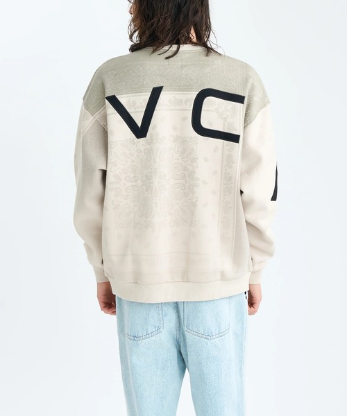 RVCA(ルーカ)の「RVCA メンズ FADE BACK SIDE ARCH RVCA トレーナー 【2025年秋冬モデル】 @autumn/ルーカフェードバックプリントロゴスウェットトレーナー(スウェット・メンズ・ブラック/ベージュ系その他/ホワイト系その他/アイボリー・SMALL/MEDIUM/LARGE/X-LARGE)」の5枚目の写真