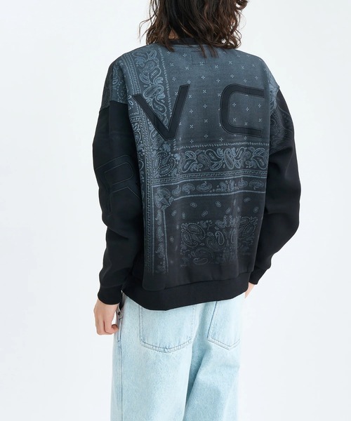 RVCA(ルーカ)の「RVCA メンズ FADE BACK SIDE ARCH RVCA トレーナー 【2025年秋冬モデル】 @autumn/ルーカフェードバックプリントロゴスウェットトレーナー(スウェット・メンズ・ブラック/ベージュ系その他/ホワイト系その他/アイボリー・SMALL/MEDIUM/LARGE/X-LARGE)」の11枚目の写真