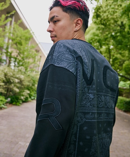 RVCA(ルーカ)の「RVCA メンズ FADE BACK SIDE ARCH RVCA トレーナー 【2025年秋冬モデル】 @autumn/ルーカフェードバックプリントロゴスウェットトレーナー(スウェット・メンズ・ブラック/ベージュ系その他/ホワイト系その他/アイボリー・SMALL/MEDIUM/LARGE/X-LARGE)」の15枚目の写真