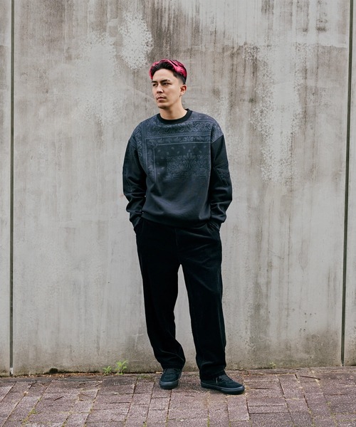 RVCA(ルーカ)の「RVCA メンズ FADE BACK SIDE ARCH RVCA トレーナー 【2025年秋冬モデル】 @autumn/ルーカフェードバックプリントロゴスウェットトレーナー(スウェット・メンズ・ブラック/ベージュ系その他/ホワイト系その他/アイボリー・SMALL/MEDIUM/LARGE/X-LARGE)」の13枚目の写真