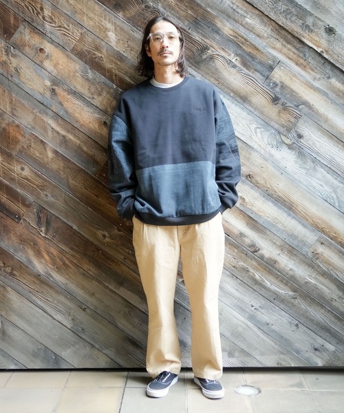 RVCA(ルーカ)の「RVCA メンズ FADE BACK SIDE ARCH RVCA トレーナー 【2025年秋冬モデル】 @autumn/ルーカフェードバックプリントロゴスウェットトレーナー(スウェット・メンズ・ブラック/ベージュ系その他/ホワイト系その他/アイボリー・SMALL/MEDIUM/LARGE/X-LARGE)」の20枚目の写真