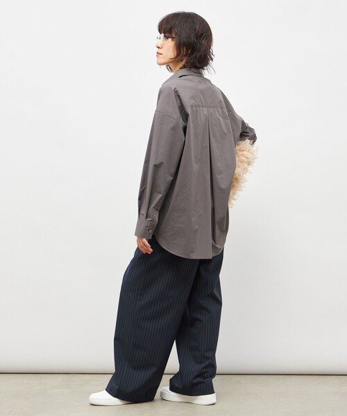 NOLLEY’S（ノーリーズ）の「MY STANDARD ウォッシャブルレギュラーシャツ（シャツ/ブラウス・レディース・ホワイト/サックスブルー/ダークブラウン/ブルー系その他7・FREE）」の20枚目の写真