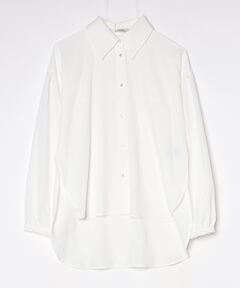 UN3D./アンスリード】W TRIANGLE TUCK SH/ダブルタックオーバーシャツ