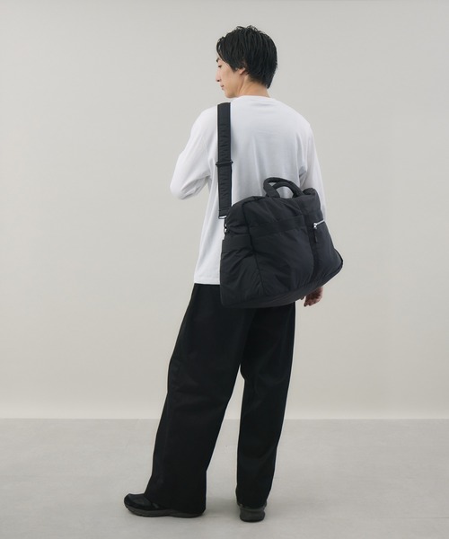 kuros'（クロス）の「【kuros’オリジナル】高密度織ナイロンボストンバッグ 豊岡産（ボストンバッグ・レディース・ブラック・FREE）」の21枚目の写真