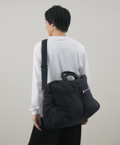kuros'（クロス）の「【kuros’オリジナル】高密度織ナイロンボストンバッグ 豊岡産（ボストンバッグ・レディース・ブラック・FREE）」の22枚目の写真