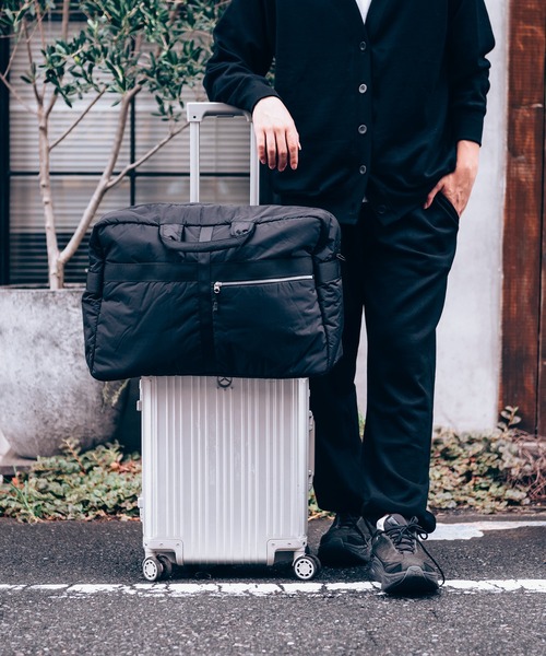 kuros'（クロス）の「【kuros’オリジナル】高密度織ナイロンボストンバッグ 豊岡産（ボストンバッグ・レディース・ブラック・FREE）」の18枚目の写真