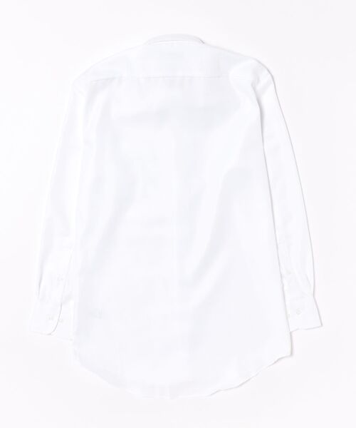 TOKYO SHIRTS（トウキョウシャツ）の「形態安定ノンアイロン ボタンダウン 長袖ビジネスワイシャツ（ビジネスシャツ・メンズ・ホワイト・首回り37cm-裄丈80cm/首回り39cm-裄丈80cm/首回り39cm-裄丈84cm/首回り41cm-裄丈82cm/首回り41cm-裄丈86cm/首回り42cm-裄丈82cm/首回り42cm-裄丈86cm/首回り43cm-裄丈82cm/首回り43cm-裄丈86cm/首回り37cm-裄丈84cm）」の7枚目の写真