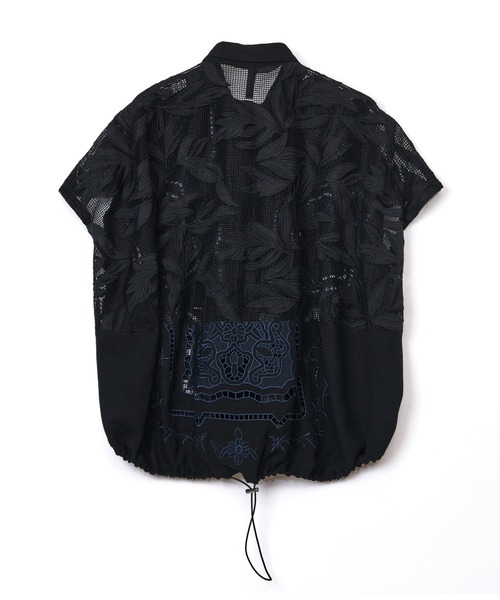 AULA AILA（アウラアイラ）の「【セットアップ着用可】カットワークエンブロイダリーシャツ（シャツ/ブラウス・レディース・オフホワイト/グレイッシュベージュ/ブラック・0）」の22枚目の写真