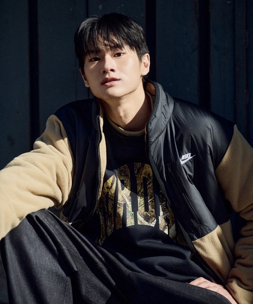 NIKE（ナイキ）の「ナイキ スポーツウェア クラブ メンズ ウィンタライズド フルジップ ジャケット / Nike Sportswear Club Men's Winterized Full-Zip Jacket IM9453-297 Parachute Beige（ブルゾン・メンズ・ベージュ・2XL/XL/L/M/S）」の2枚目の写真