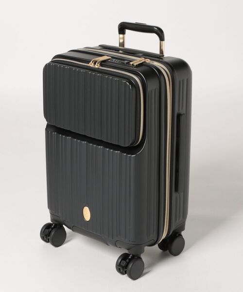 SAC'S BARJean(サックスバージーン)の「【BIBIEST/ビビエスト】 キャリーケース 30L(35L)(スーツケース/キャリーバッグ・レディース・ブラック/グレイッシュベージュ・FREE)」の2枚目の写真