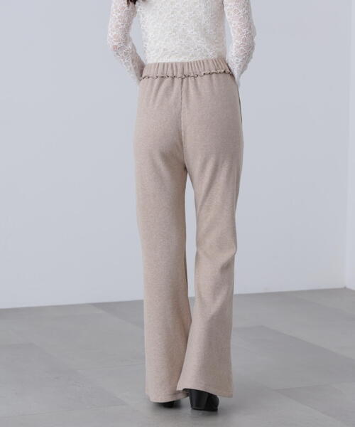 FREE'S MART（フリーズマート）の「◆リブフレアカットパンツ（その他パンツ・レディース・ベージュ/ブラック・SMALL/MEDIUM）」の20枚目の写真