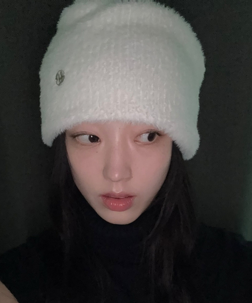 FLAREUP（フレアアップ）の「Fur Knit Beanie (FL-727_Black)（ニットキャップ/ビーニー・レディース・ブラック・FREE）」の4枚目の写真