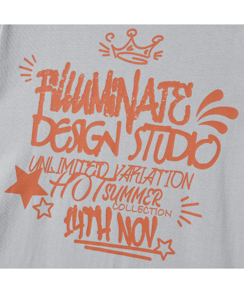 F.ILLUMINATE(フィルミネイト)の「タググラフィティTシャツ - グレー(Tシャツ/カットソー・レディース・その他・SMALL/MEDIUM/LARGE)」の12枚目の写真