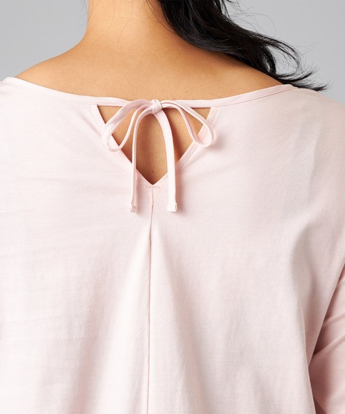 Chacott（チャコット）の「バックリボン長袖Tシャツ（Tシャツ/カットソー・レディース・ラベンダー/ブラック/ベビーピンク・M）」の13枚目の写真