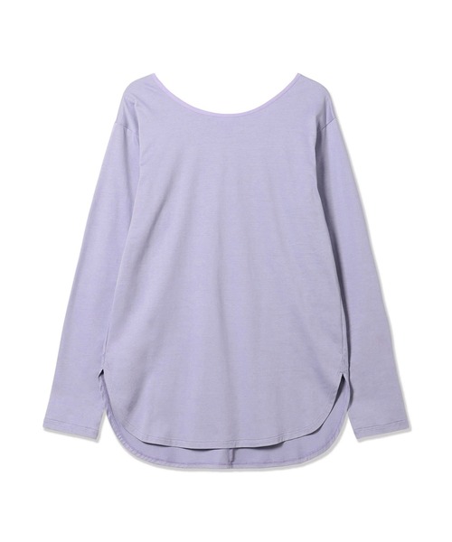 Chacott（チャコット）の「バックリボン長袖Tシャツ（Tシャツ/カットソー・レディース・ラベンダー/ブラック/ベビーピンク・M）」の17枚目の写真