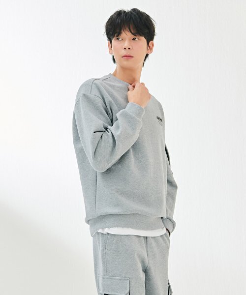 CHASECULT(チェイスカルト)の「男性袖ポケットスウェット-DARK5111B0B(スウェット・メンズ・ライトグレー・100/105/110/95)」の4枚目の写真