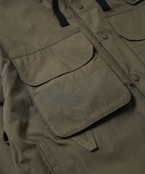 FRIZMWORKS(フリズムワークス)の「WADING HOODED PARKA _ OLIVE(その他アウター・メンズ・その他・LARGE/X-LARGE/SMALL/MEDIUM)」の6枚目の写真