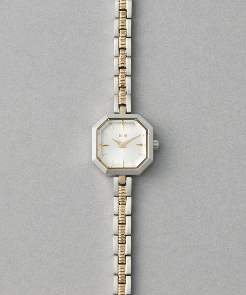 オクタゴンフェイス ウォッチ（アナログ腕時計）｜ete（エテ）の