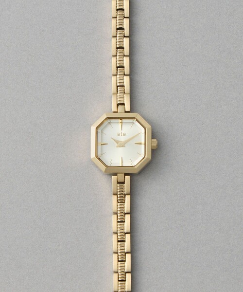 オクタゴンフェイス ウォッチ（アナログ腕時計）｜ete（エテ）の