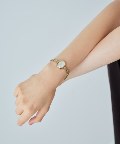 オクタゴンフェイス ウォッチ（アナログ腕時計）｜ete（エテ）の