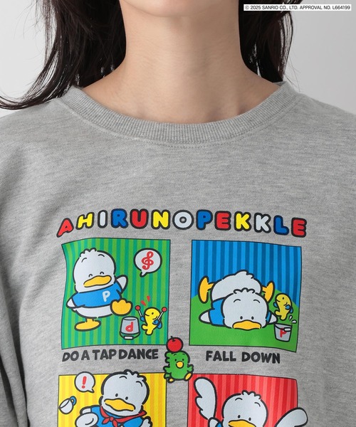 FOUND GOOD（ファウンドグッド）の「【サンリオキャラクターズ】裏毛プルオーバー/31025218（その他トップス・レディース・グレー系8/グレー系6/ホワイト系7/グレー系5/アイボリー/グレー系・L/M/S）」の8枚目の写真