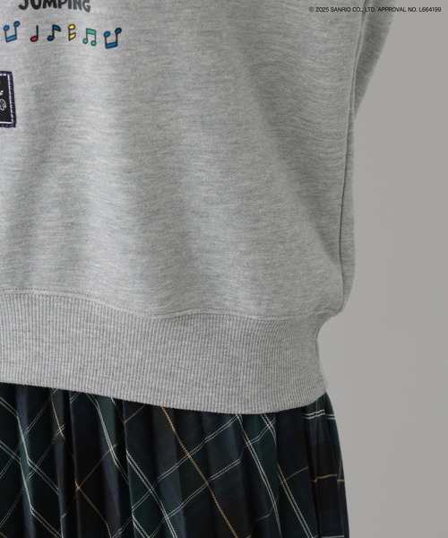 FOUND GOOD（ファウンドグッド）の「【サンリオキャラクターズ】裏毛プルオーバー/31025218（その他トップス・レディース・グレー系8/グレー系6/ホワイト系7/グレー系5/アイボリー/グレー系・L/M/S）」の10枚目の写真