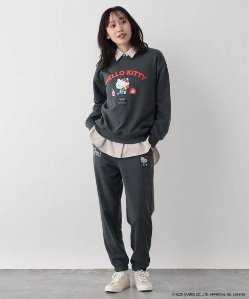 FOUND GOOD（ファウンドグッド）の「【サンリオキャラクターズ】裏毛プルオーバー/31025218（その他トップス・レディース・グレー系8/グレー系6/ホワイト系7/グレー系5/アイボリー/グレー系・L/M/S）」の12枚目の写真