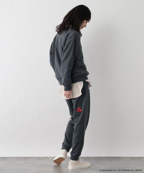 FOUND GOOD（ファウンドグッド）の「【サンリオキャラクターズ】裏毛プルオーバー/31025218（その他トップス・レディース・グレー系8/グレー系6/ホワイト系7/グレー系5/アイボリー/グレー系・L/M/S）」の13枚目の写真