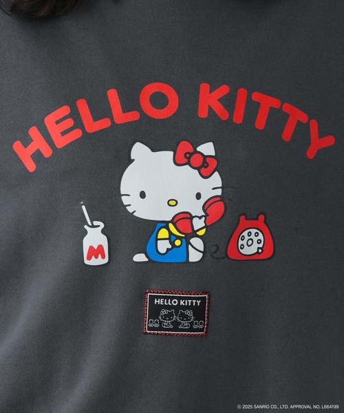 FOUND GOOD（ファウンドグッド）の「【サンリオキャラクターズ】裏毛プルオーバー/31025218（その他トップス・レディース・グレー系8/グレー系6/ホワイト系7/グレー系5/アイボリー/グレー系・L/M/S）」の15枚目の写真