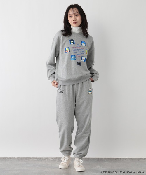 FOUND GOOD（ファウンドグッド）の「【サンリオキャラクターズ】裏毛プルオーバー/31025218（その他トップス・レディース・グレー系8/グレー系6/ホワイト系7/グレー系5/アイボリー/グレー系・L/M/S）」の16枚目の写真