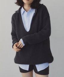 DRWCYS | スキッパーニットセットアップ(セットアップ)