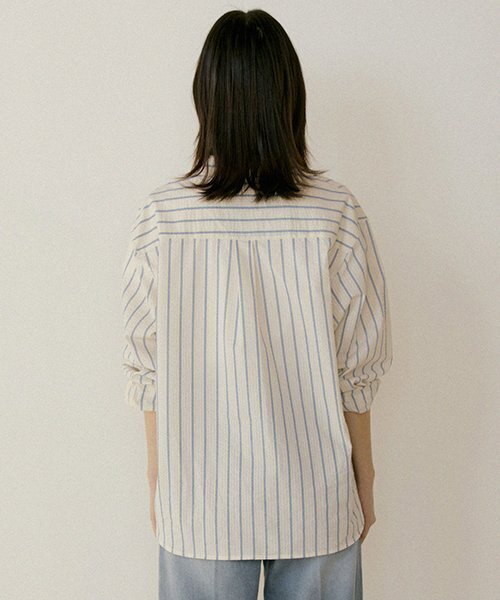 LINGSEOUL(リングソウル)の「stripe poplin shirt-cream(シャツ/ブラウス・レディース・その他・FREE)」の7枚目の写真