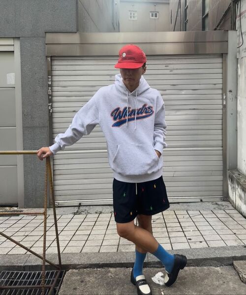 WKNDRS（ウィーキャンドース）の「BASEBALL APPLIQUE HOODIE (L.GREY)（パーカー・レディース・その他・MEDIUM/LARGE/X-LARGE）」の8枚目の写真