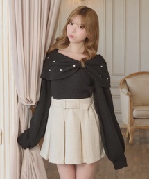 apres jour｜アプレジュールのニット/セーター（リボン）通販 - ZOZOTOWN