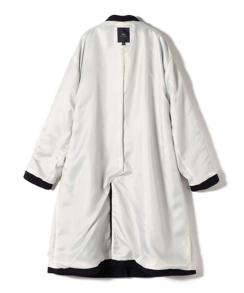 SHIPS Primary Navy Label ウールチェスターコート SHIPS｜SHIPS Primary Navy Label:ヘリンボーン ウール シングル