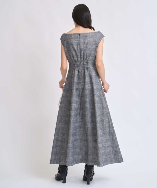 NOELA（ノエラ）の「ベロアレースチェックワンピース（ワンピース・レディース・その他1/その他2・S/M）」の6枚目の写真