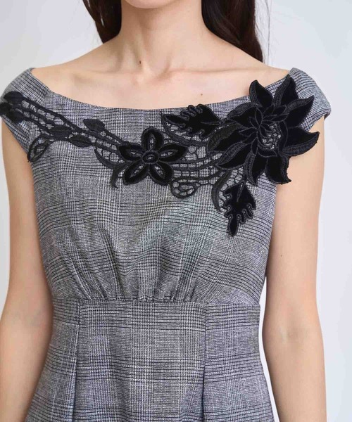 NOELA（ノエラ）の「ベロアレースチェックワンピース（ワンピース・レディース・その他1/その他2・S/M）」の11枚目の写真