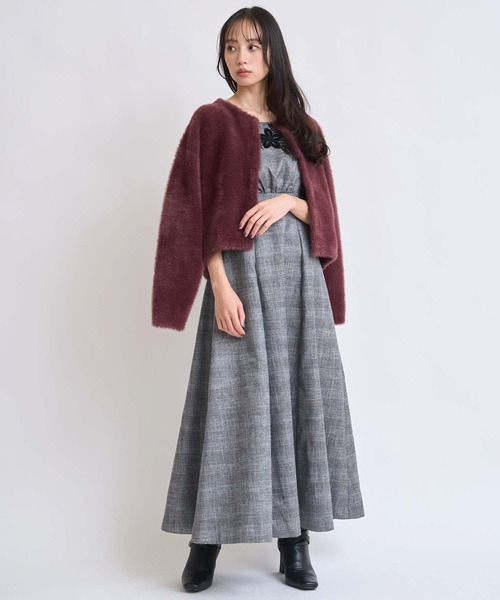 NOELA（ノエラ）の「ベロアレースチェックワンピース（ワンピース・レディース・その他1/その他2・S/M）」の14枚目の写真