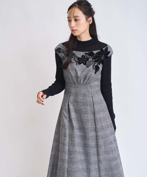 NOELA（ノエラ）の「ベロアレースチェックワンピース（ワンピース・レディース・その他1/その他2・S/M）」の19枚目の写真