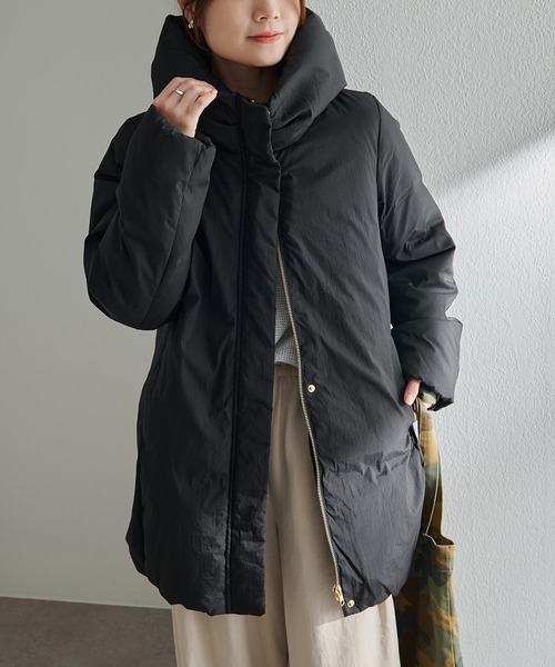 PUAL CE CIN（ピュアルセシン）の「ボリュームカラーダウンジャケット