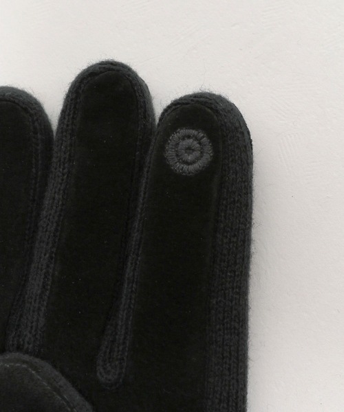 RAGEBLUE(レイジブルー)の「【タッチパネル対応】スウェードクローブ(手袋・メンズ・ダークブラウン/ブラック・FREE)」の9枚目の写真