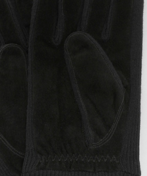 RAGEBLUE(レイジブルー)の「【タッチパネル対応】スウェードクローブ(手袋・メンズ・ダークブラウン/ブラック・FREE)」の10枚目の写真