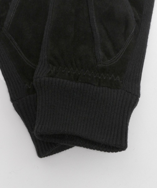 RAGEBLUE(レイジブルー)の「【タッチパネル対応】スウェードクローブ(手袋・メンズ・ダークブラウン/ブラック・FREE)」の11枚目の写真