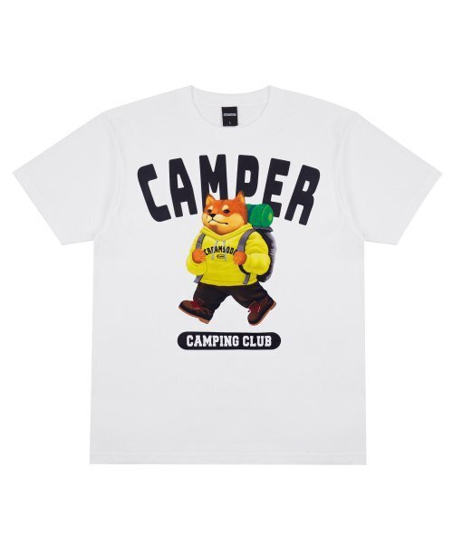 CREAM SODA LAB(クリームソーダラボ)の「キャンピングクラブ 半袖Tシャツ ホワイトライム(Tシャツ/カットソー・メンズ・その他・LARGE/MEDIUM/X-LARGE/XX-LARGE)」の10枚目の写真