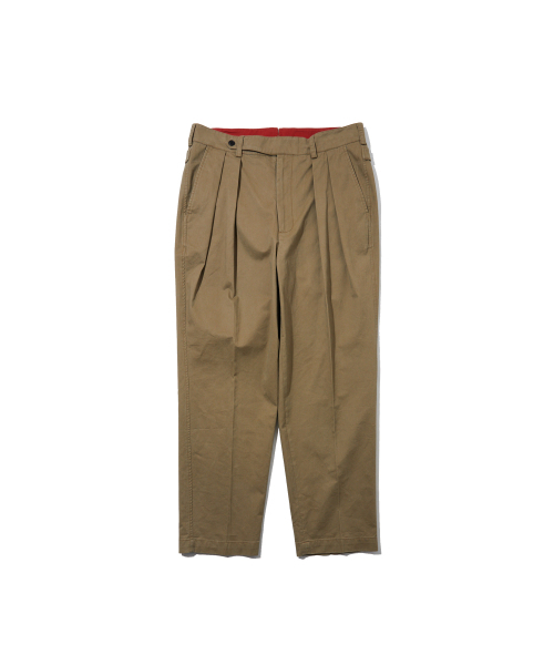 PENFIELD(ペンフィールド)の「フェイデッドツーピンタックコットンチノベージュ_FR1WP20U(その他パンツ・メンズ・ベージュ・LARGE/MEDIUM/SMALL/X-LARGE)」の2枚目の写真