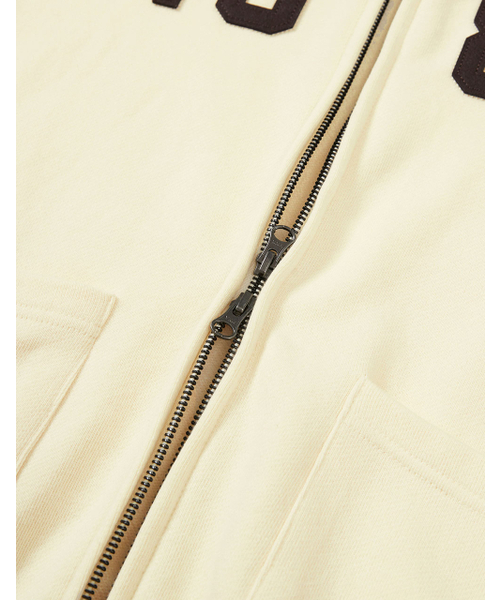 MMLG（エムエムエルジー）の「[Mmlg] CHECK PATTERN HOOD ZIPUP (NATURAL SOAP)（パーカー・レディース・その他・LARGE/SMALL/MEDIUM）」の6枚目の写真