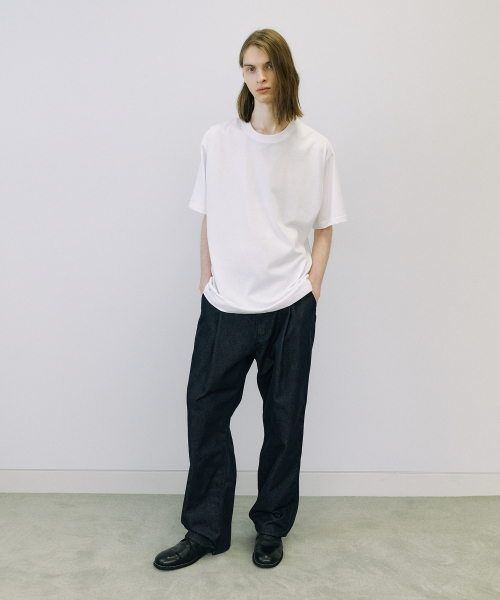 ENDOOR(エンドア)の「deep tuck washed denim pants (deep blue)(デニムパンツ・メンズ・その他・1/3)」の5枚目の写真