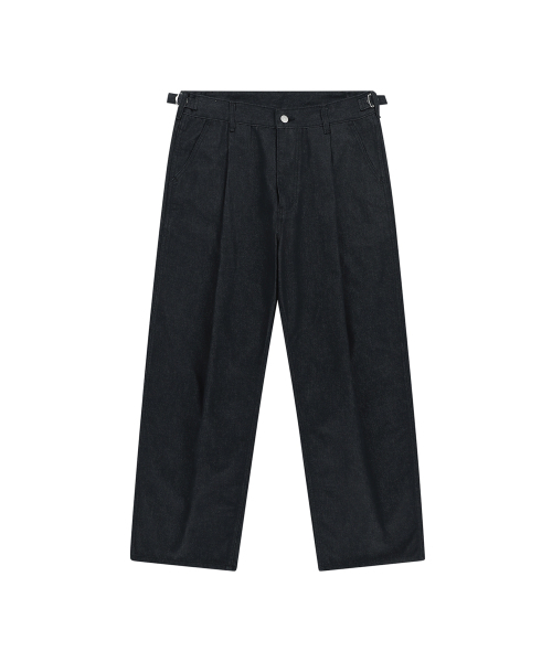 ENDOOR(エンドア)の「deep tuck washed denim pants (deep blue)(デニムパンツ・メンズ・その他・1/3)」の6枚目の写真